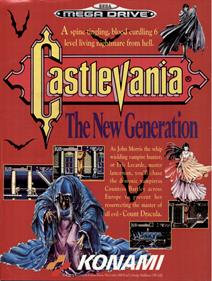 Castlevania: Bloodlines - Advertisement Flyer - Front Image