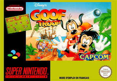 Disney's Goof Troop - Box - Front Image