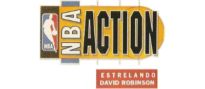NBA Action starring David Robinson - Clear Logo Image