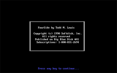 FourSide - Screenshot - Game Title Image
