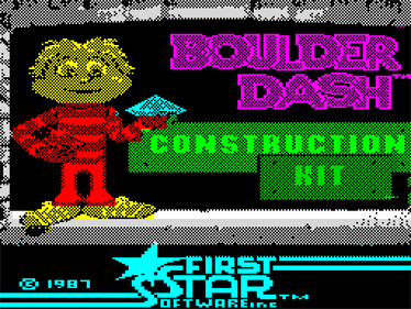 Boulder Dash Construction Kit  - Screenshot - Game Title Image