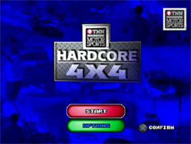 TNN Motor Sports Hardcore 4x4 - Screenshot - Game Title Image