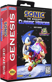 Sonic Classic Heroes - Box - 3D Image