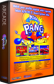 Mighty! Pang - Box - 3D Image
