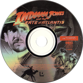 Indiana Jones and the Fate of Atlantis - Disc Image