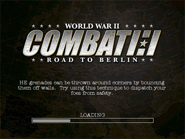 World War II Combat: Road to Berlin - Screenshot - Game Title Image