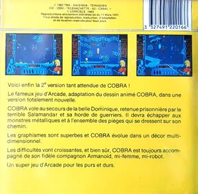 Cobra 2 - Box - Back Image