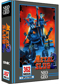 Metal Slug 2 - Box - 3D Image