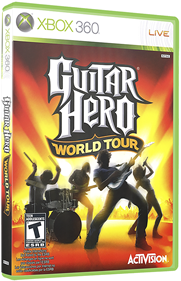 Guitar Hero: World Tour - Box - 3D Image