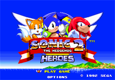 Sonic Classic Heroes 2 - Screenshot - Game Title Image