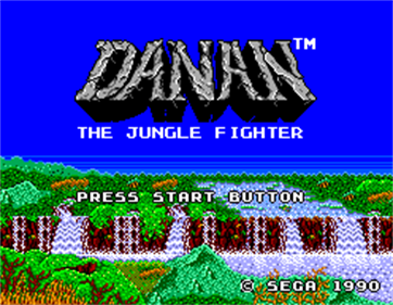 Danan: The Jungle Fighter - Screenshot - Game Title Image