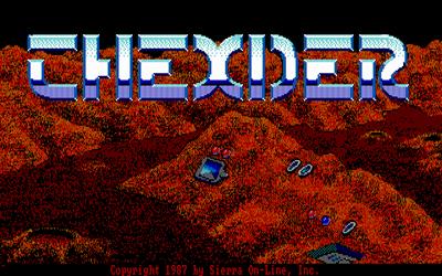 Thexder - Screenshot - Game Title Image