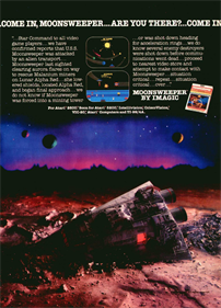 Moonsweeper - Advertisement Flyer - Front Image