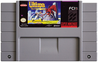 Ultima: The False Prophet - Fanart - Cart - Front Image