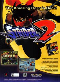 Strider 2 - Advertisement Flyer - Front Image