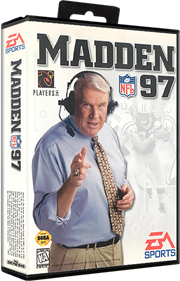 Madden NFL 97 - Box - 3D Image