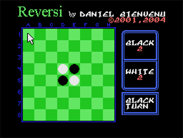 Reversi - Screenshot - Game Title Image