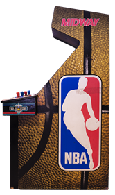 NBA Jam - Arcade - Cabinet Image