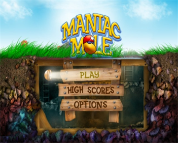 Maniac Mole - Screenshot - Game Title Image