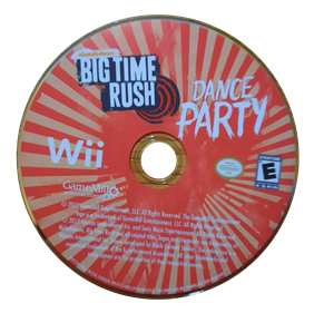 Big Time Rush: Dance Party - Disc Image