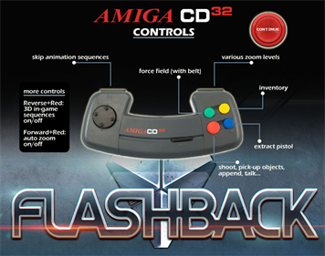 Flashback - Arcade - Controls Information Image