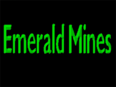 Emerald Mines - Screenshot - Game Title Image