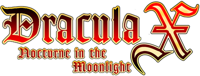 Akumajou Dracula X: Gekka no Yasoukyoku - Clear Logo Image