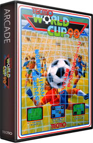 Tecmo World Cup '90 - Box - 3D Image