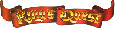 King's Quest: Quest for the Crown - Clear Logo Image
