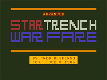 Advanced Star Trench Warfare - Screenshot - Game Title Image