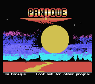 Panique - Screenshot - Game Title Image