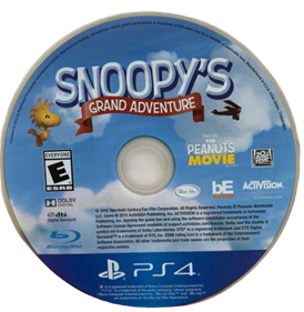 Snoopy's Grand Adventure - Disc Image