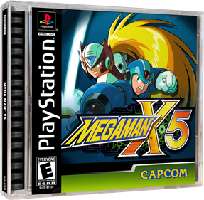 Mega Man X5 - Box - 3D Image