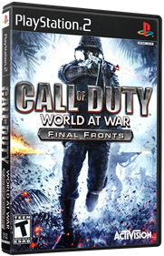 Call of Duty: World at War: Final Fronts - Box - 3D Image