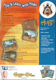 Hugo: Heroes of the Savannah - Box - Back Image