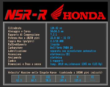 The Official Honda NSR-R Simulator - Screenshot - Gameplay Image