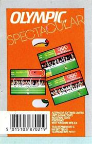 Micro Olympics - Box - Back Image