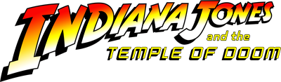 Indiana Jones and the Temple of Doom - Clear Logo Image