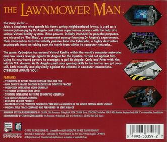 The Lawnmower Man - Box - Back Image