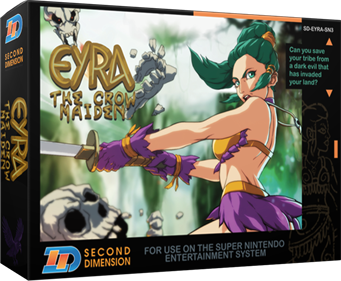 Eyra, the Crow Maiden - Box - 3D Image