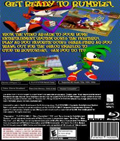Sonic the Fighters - Fanart - Box - Back Image
