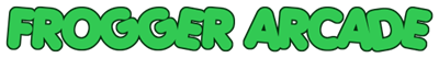 Frogger Arcade - Clear Logo Image