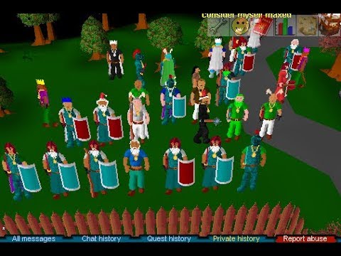 Traditional runescape gameplay