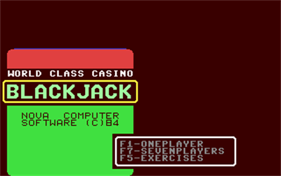 World Class Casino Blackjack - Screenshot - Game Title Image
