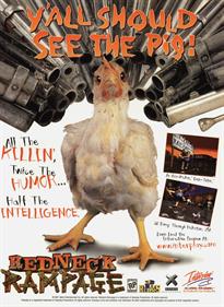 Redneck Rampage - Advertisement Flyer - Front Image