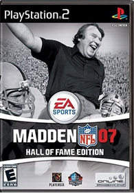 Madden NFL 07: Hall of Fame Edition - Box - Front - Reconstructed Image