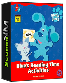 Blue's Reading Time Activities - Box - 3D Image