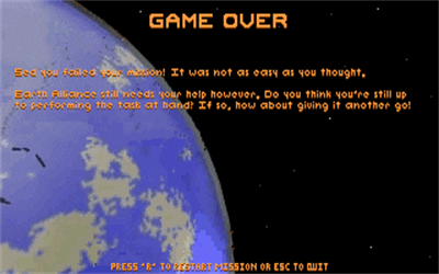 Astro3D - Screenshot - Game Over Image