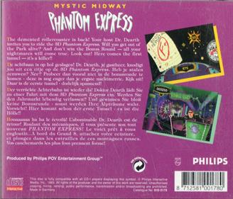 Mystic Midway: Phantom Express - Box - Back Image