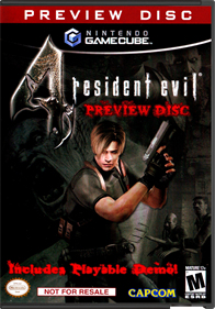 Resident Evil 4 (Preview Disc) - Box - Front - Reconstructed